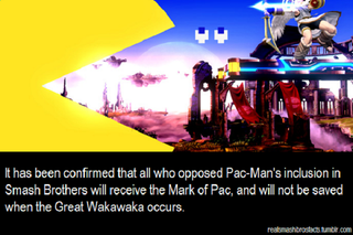 Illustration for article titled The Internet Reacts To Pac-Man Being In Smash Bros